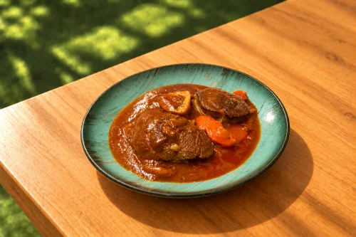 Osso buco à la milanaise